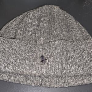 Polo by Ralph Lauren Gray Wool Beanie